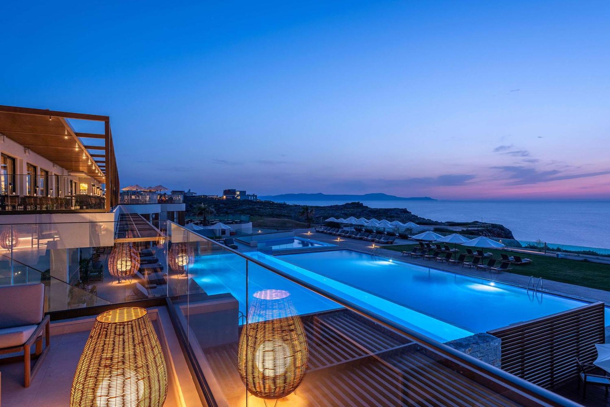 Isla Brown Chania Resort, Curio Collection By Hilton Sztavrósz Kültér fotó